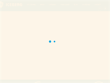 Tablet Screenshot of icebergicecreams.com